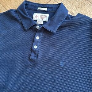 Penguin navy slim fit polo - men’s size XL